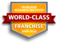 Franchise Research Institute World-Class Franchise 2009-2020